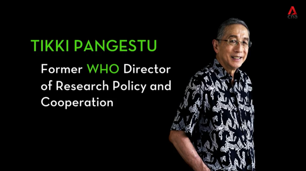 In Conversation 2019/2020 - S1E17: Tikki Pangestu, Former Director, Research Policy & Cooperation, WHO, Channel News Asia, 20 Feb 2020