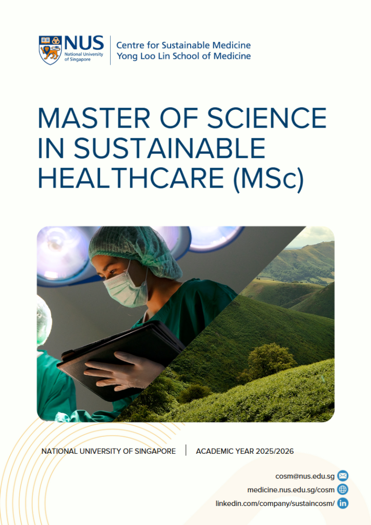 Master of Science in Sustainable Healthcare