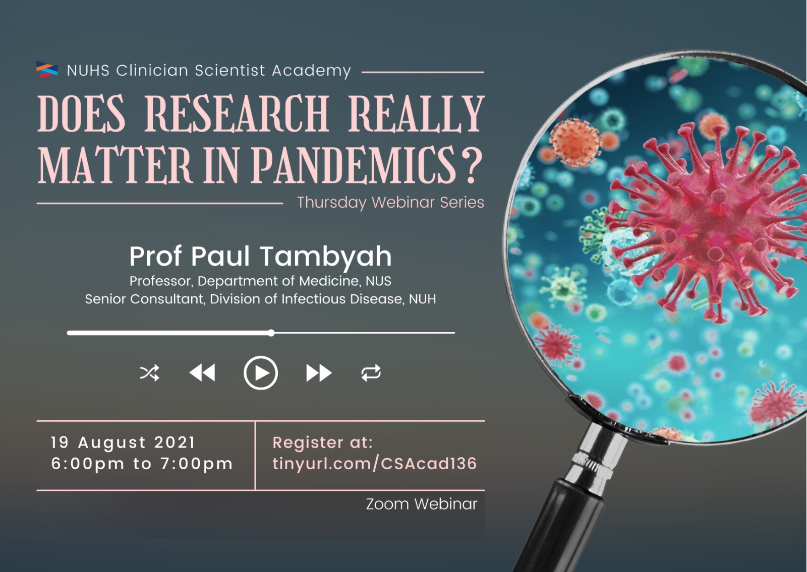 how research help in pandemic