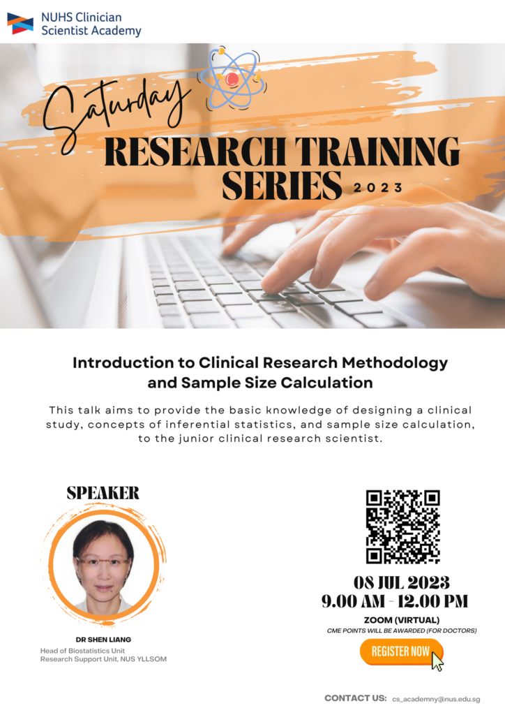 clinical research methodology course