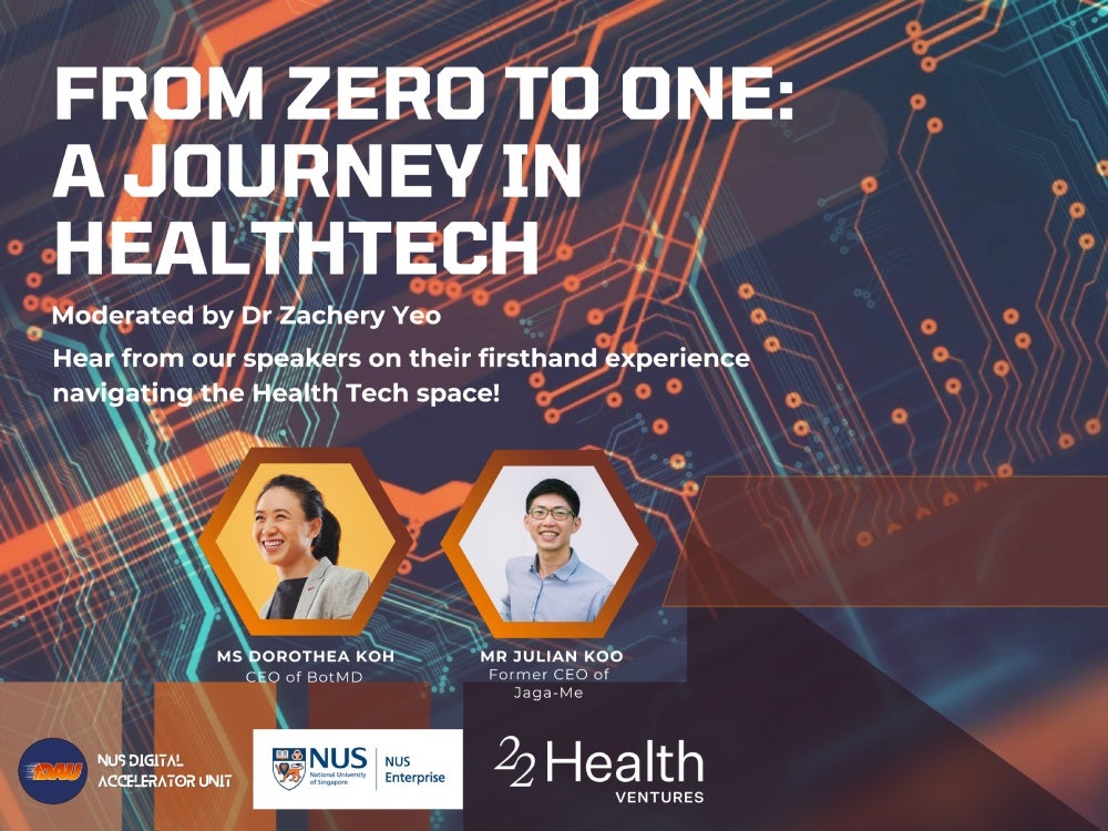From 0 to 1: A journey in HealthTech