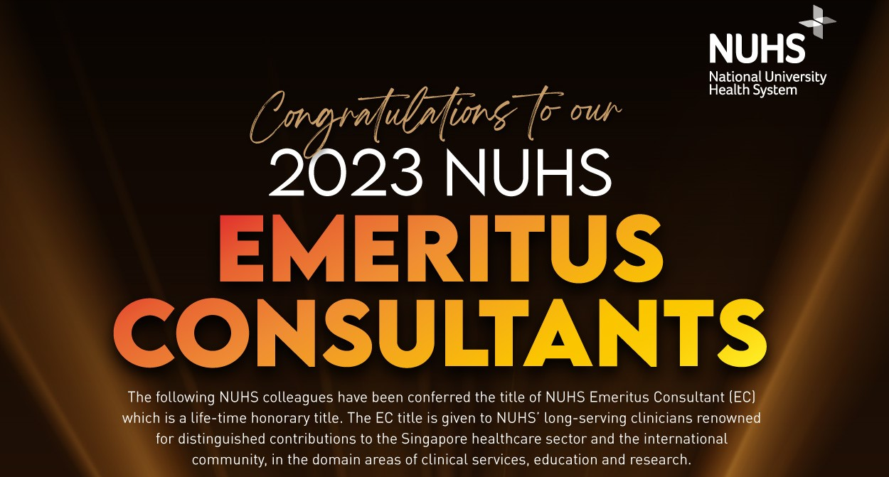 2023 NUHS Emeritus Consultants