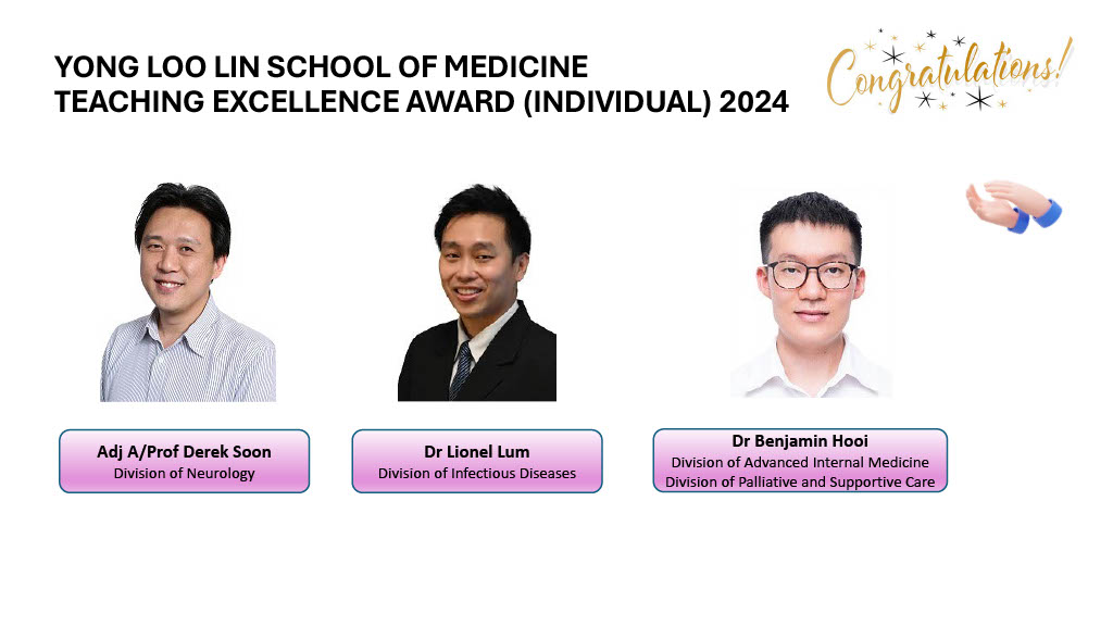 NUSMed Teaching Excellence Awards 2024