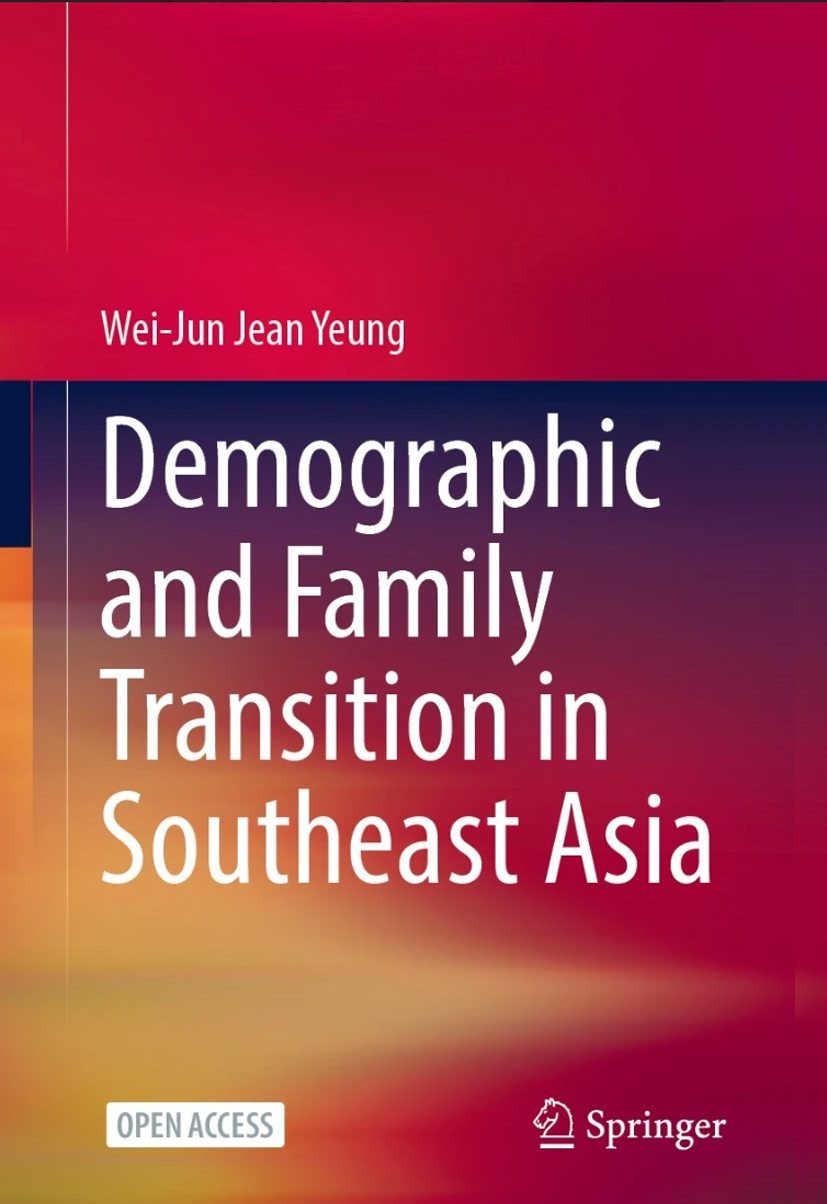 Book cover on demographic and family transition in Southeast Asia by Wei-Jun Jean Yeung.