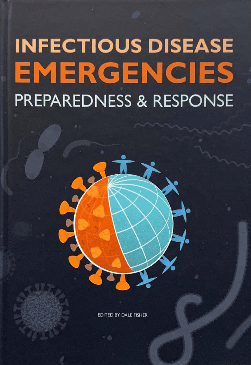Book cover for Infectious Disease Emergencies on preparedness and response.