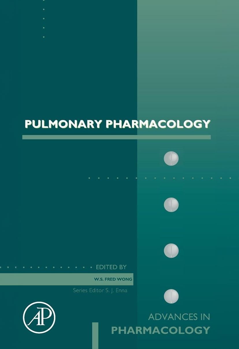 Book cover for Pulmonary Pharmacology from MediXperience event.