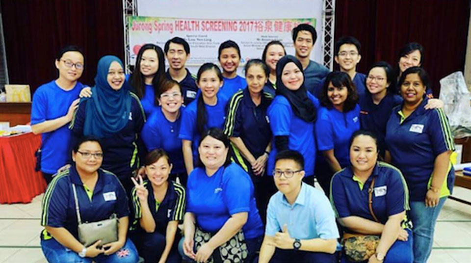 Community Integrated Health Screening at Jurong Spring 2017