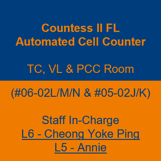 Label - Countess Cell Counter