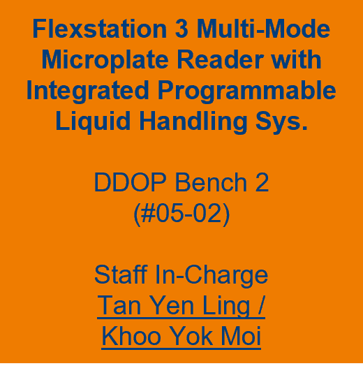 Label - Flexstation 3 Multi-Mode Microplate Reader w Integrated Prog Liq Handling Sys