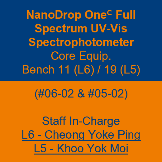 Label - NanoDrop OneC Full Spectrum UV-Vis Spectrophotometer