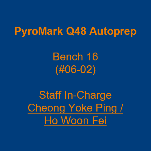 Label - PyroMark Q48 Autoprep