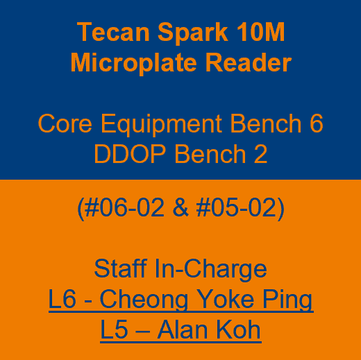 Label - Tecan Spark 10M Microplate Reader