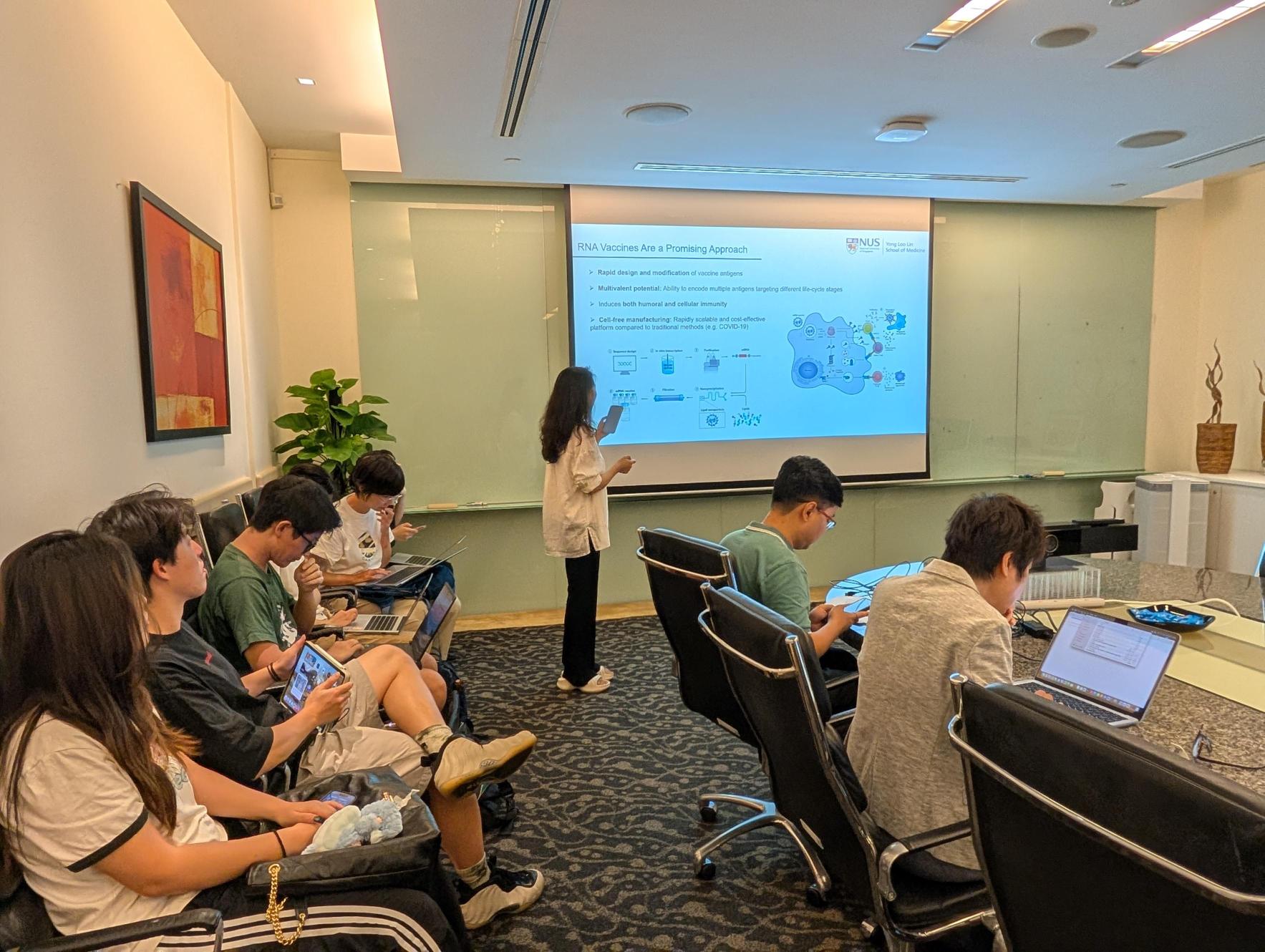 Industry visit to A*STAR Genome Institute of Singapore