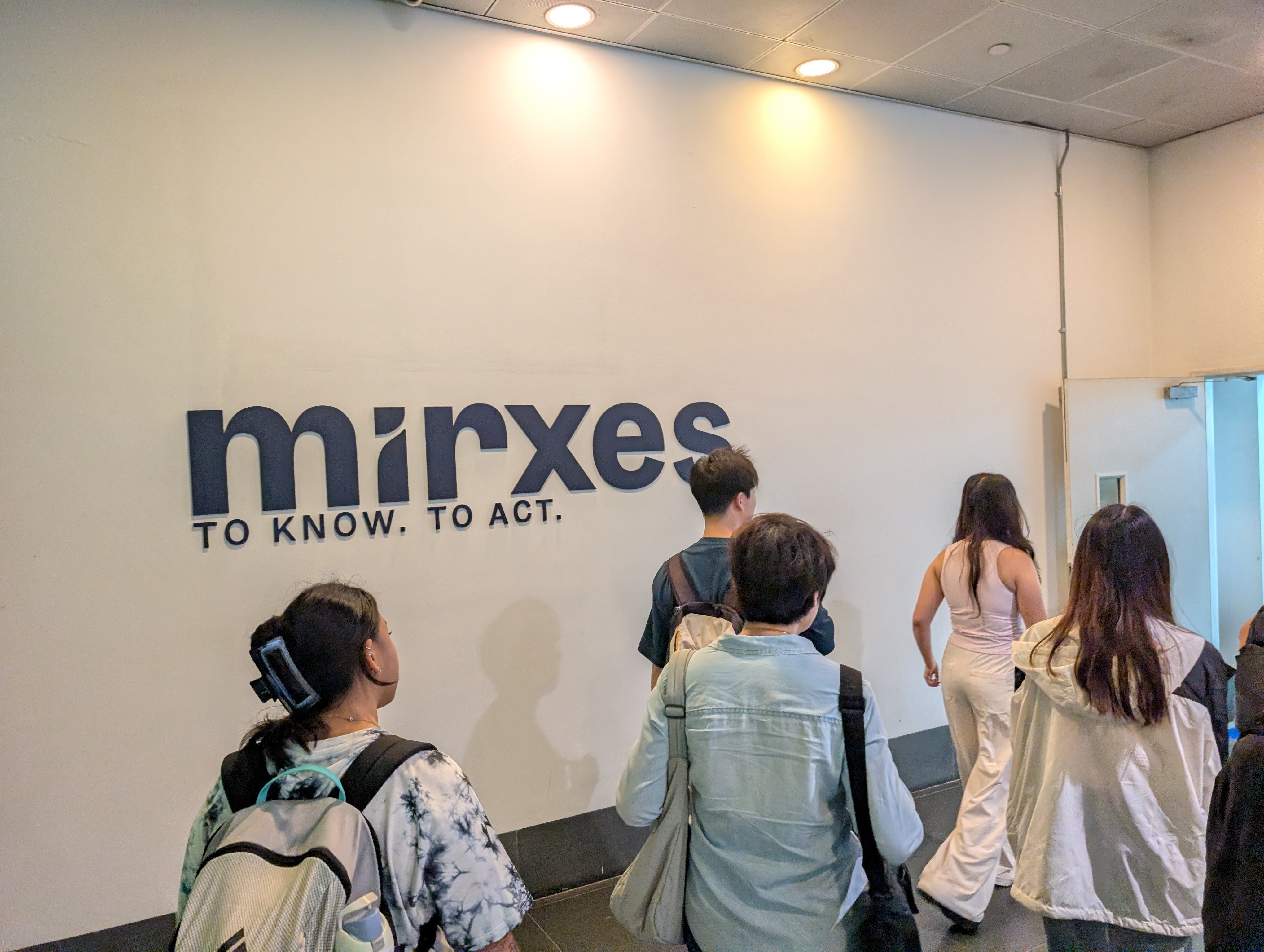Industry visit to MiRXES