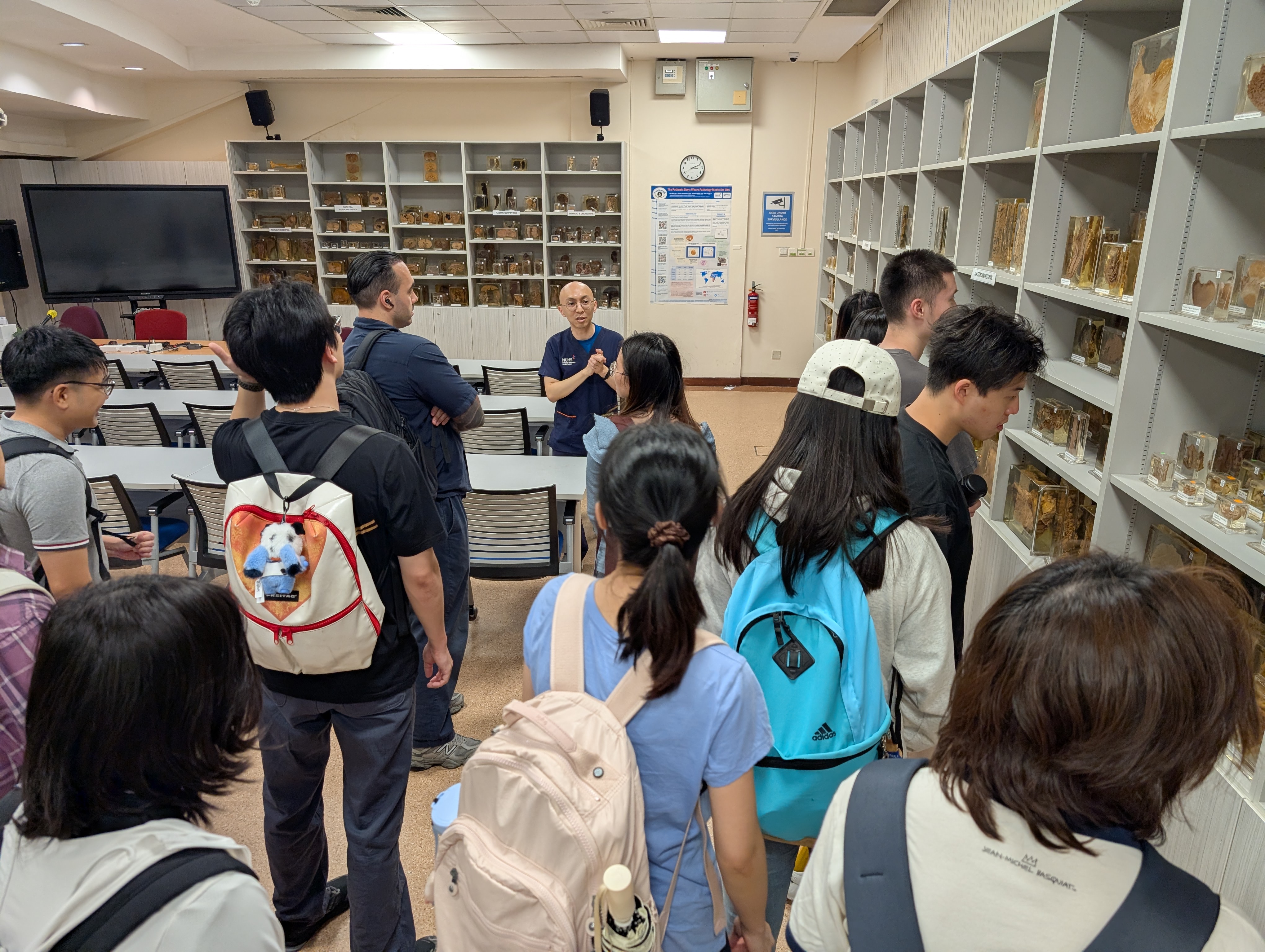 Visit to Pathology Lab