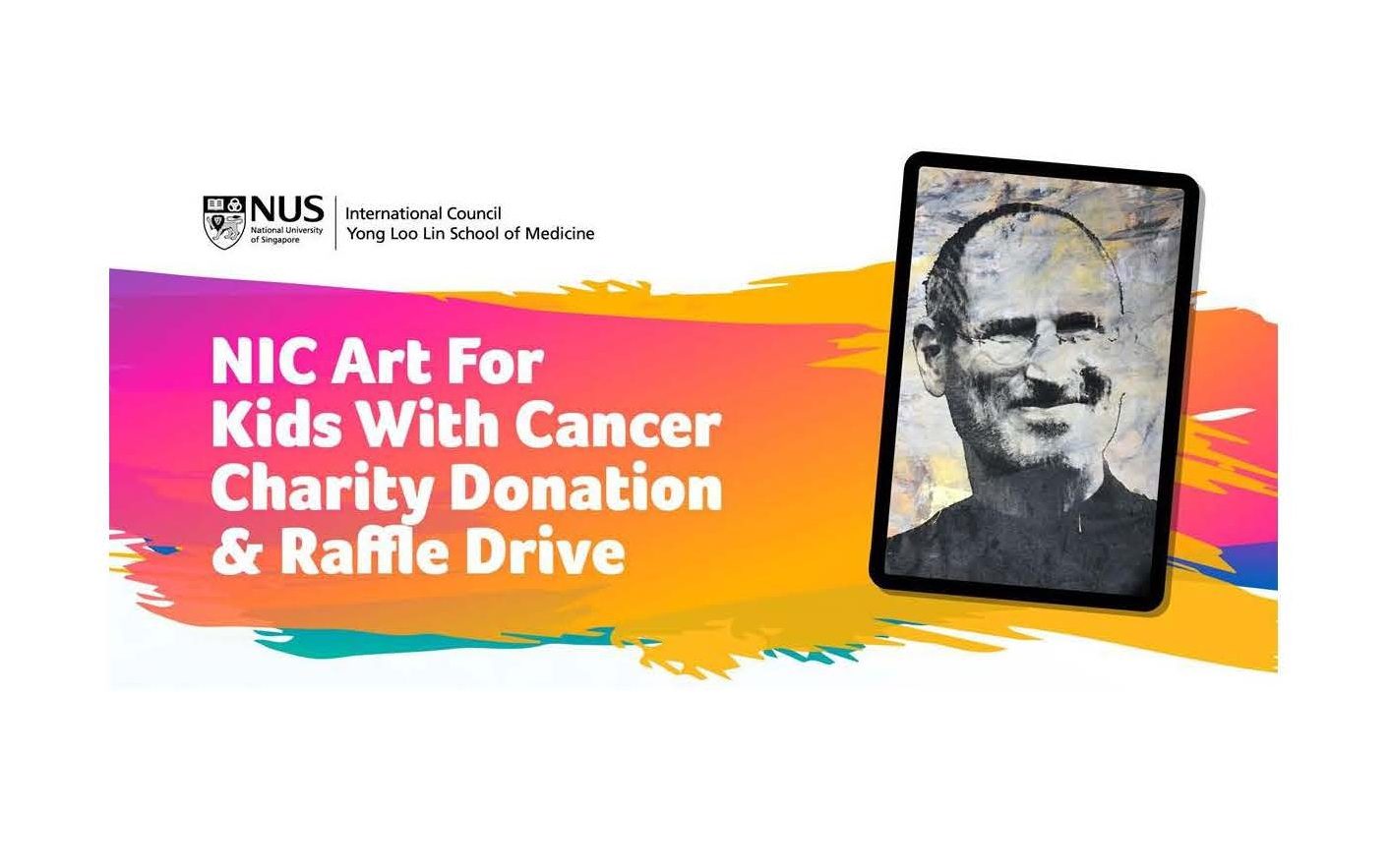 NIC Art For Kids With Cancer Charity Donation & Raffle Drive