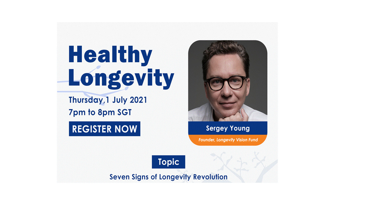 Brian Kennedy’s Healthy Longevity Series – Seven Signs of Longevity Revolution
