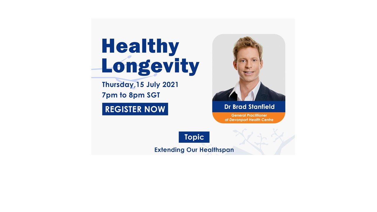 Brian Kennedy’s Healthy Longevity Series – Extending Our Healthspan