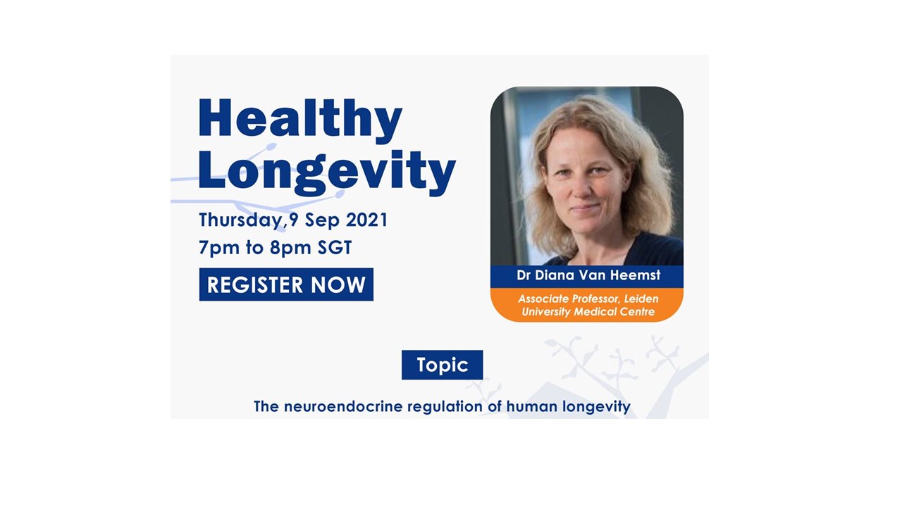 Brian Kennedy’s Healthy Longevity Series – The neuroendocrine regulation of human longevity