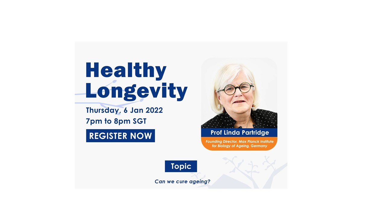 Brian Kennedy’s Healthy Longevity Series – Can we cure ageing?