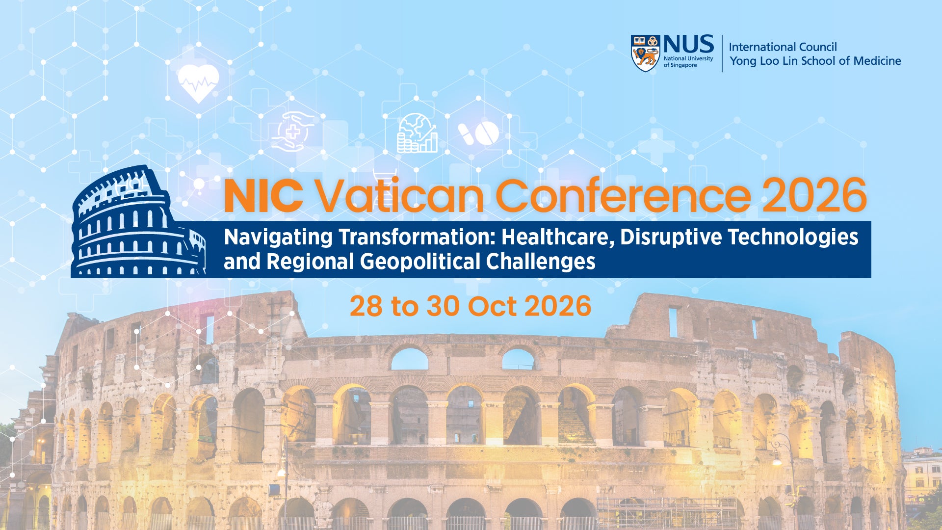 NIC Vatican Conference 2026, 28-30 October