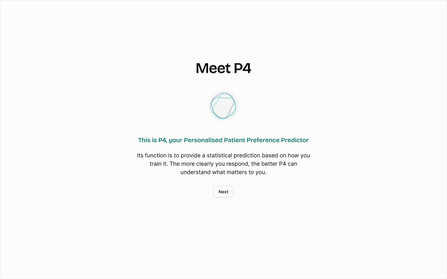 P4 (Personalised Patient Preference Predictor)