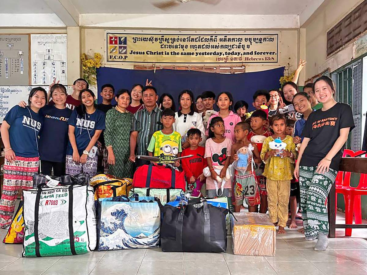 Visit to a local orphanage.