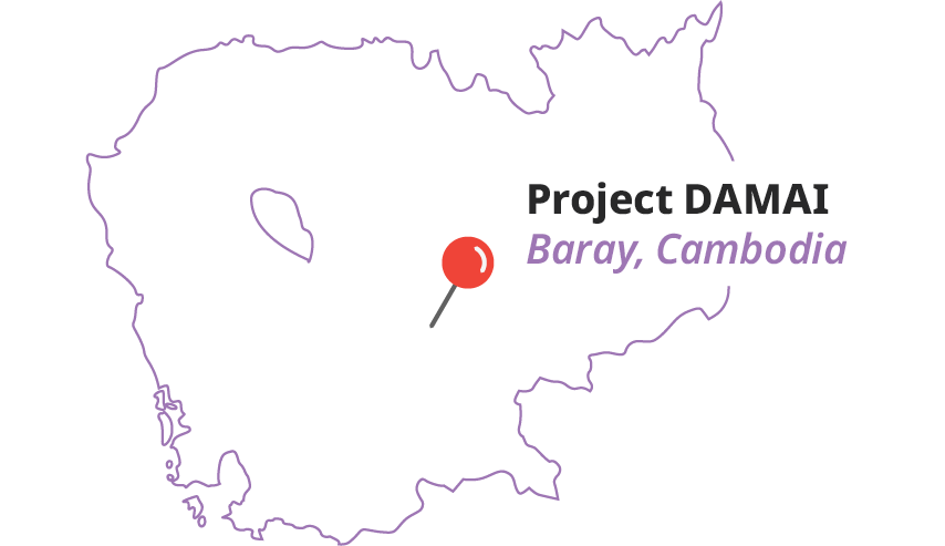 Project DAMAI 
Baray, Cambodia