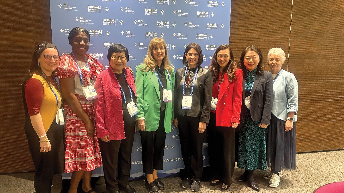 Dr Zhou and networkers.