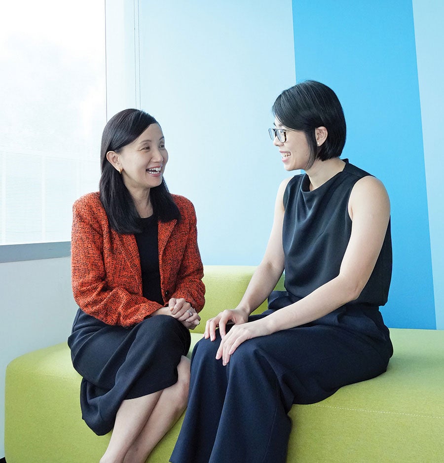 Prof Liaw (left) and Dr Chua (right).