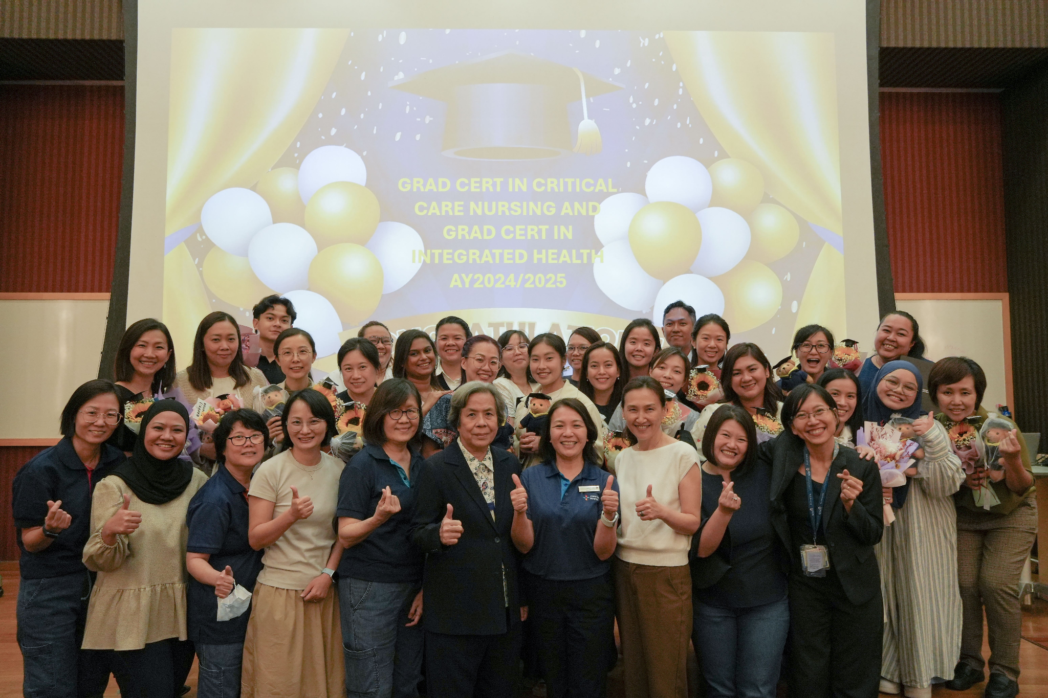Pioneering Nurses Graduate from NUS Work-Study Programmes