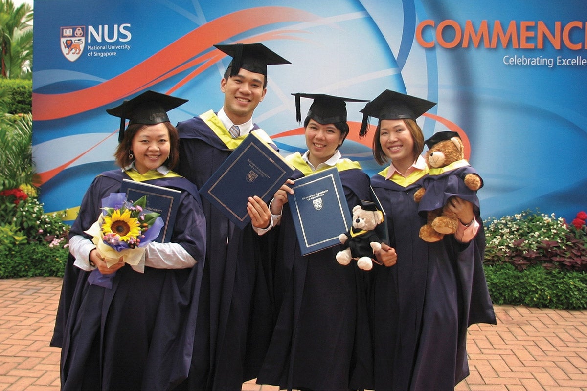 Group photo at Commencement Convocation Ceremony.
