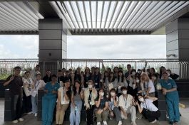 Visit to Outram Community Hospital