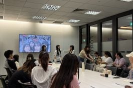 Students sharing flavours from around the world