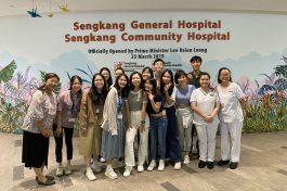 Visit to Sengkang hospital