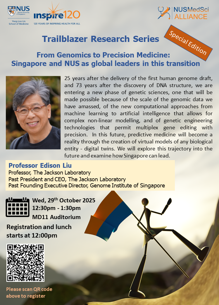 From Genomics to Precision Medicine: Singapore and NUS as global ...