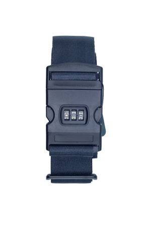 Nandina Luggage Belt with Passcode Pin Buckle (Grey)