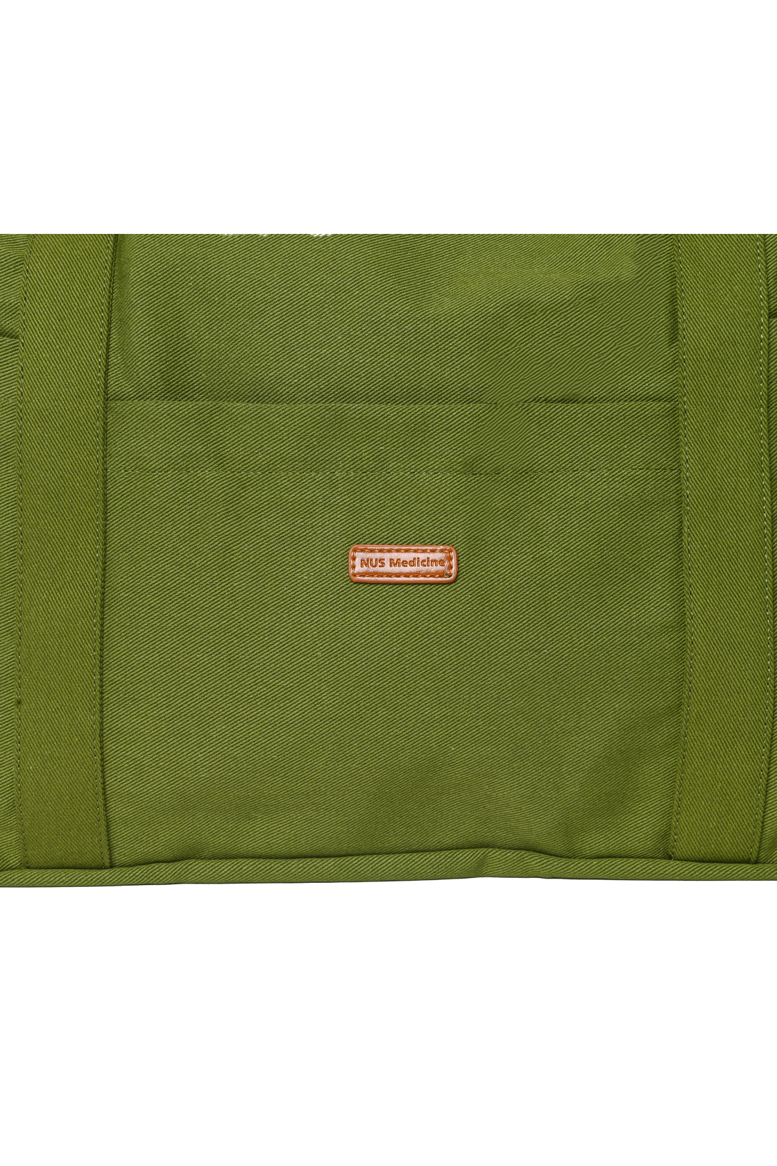 Nandina Twill Tote Bag (Olive) - Image 2