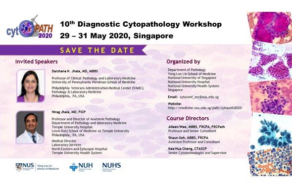 Diagnostic Cytopathology Workshop 2018, Singapore | 4-6 May 2018