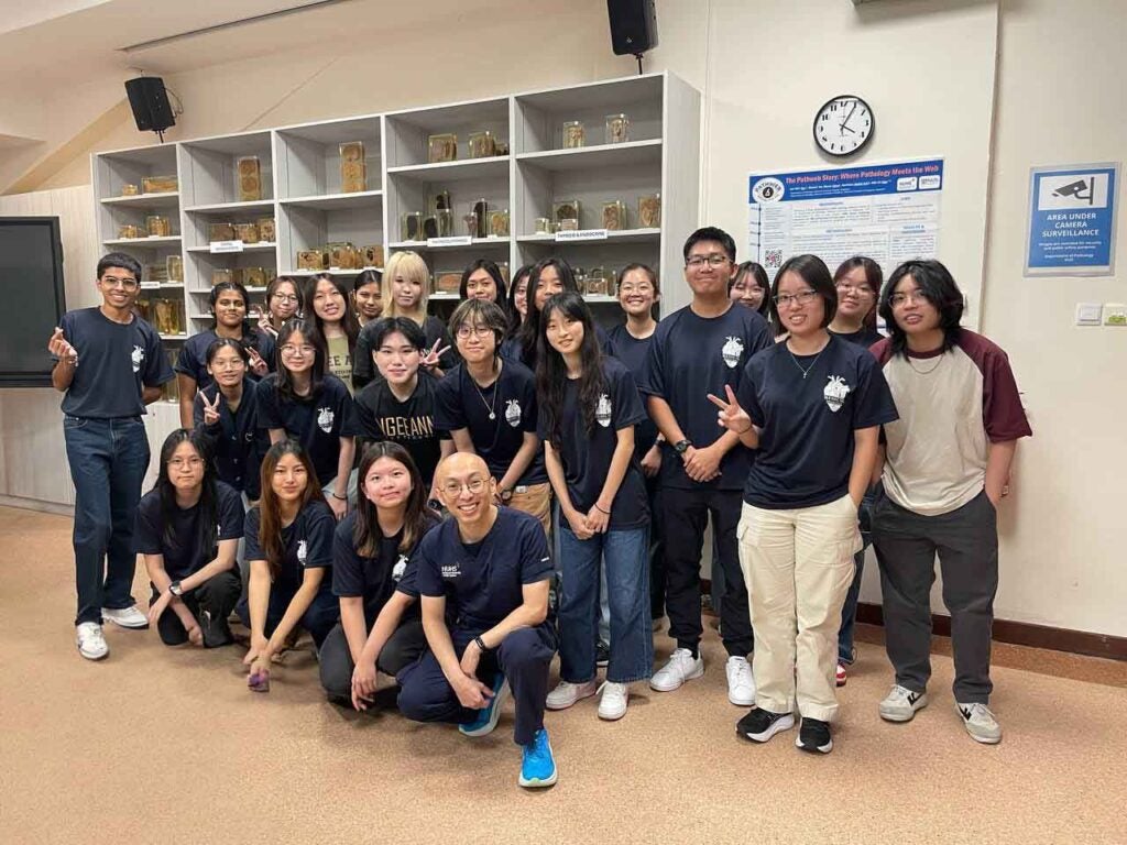 8 Oct 2025: Visit from Ngee Ann Polytechnic Medical Interest Group