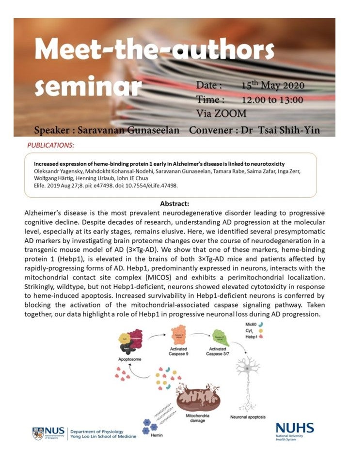 Meet-the-Authors Seminar 15 May 2020