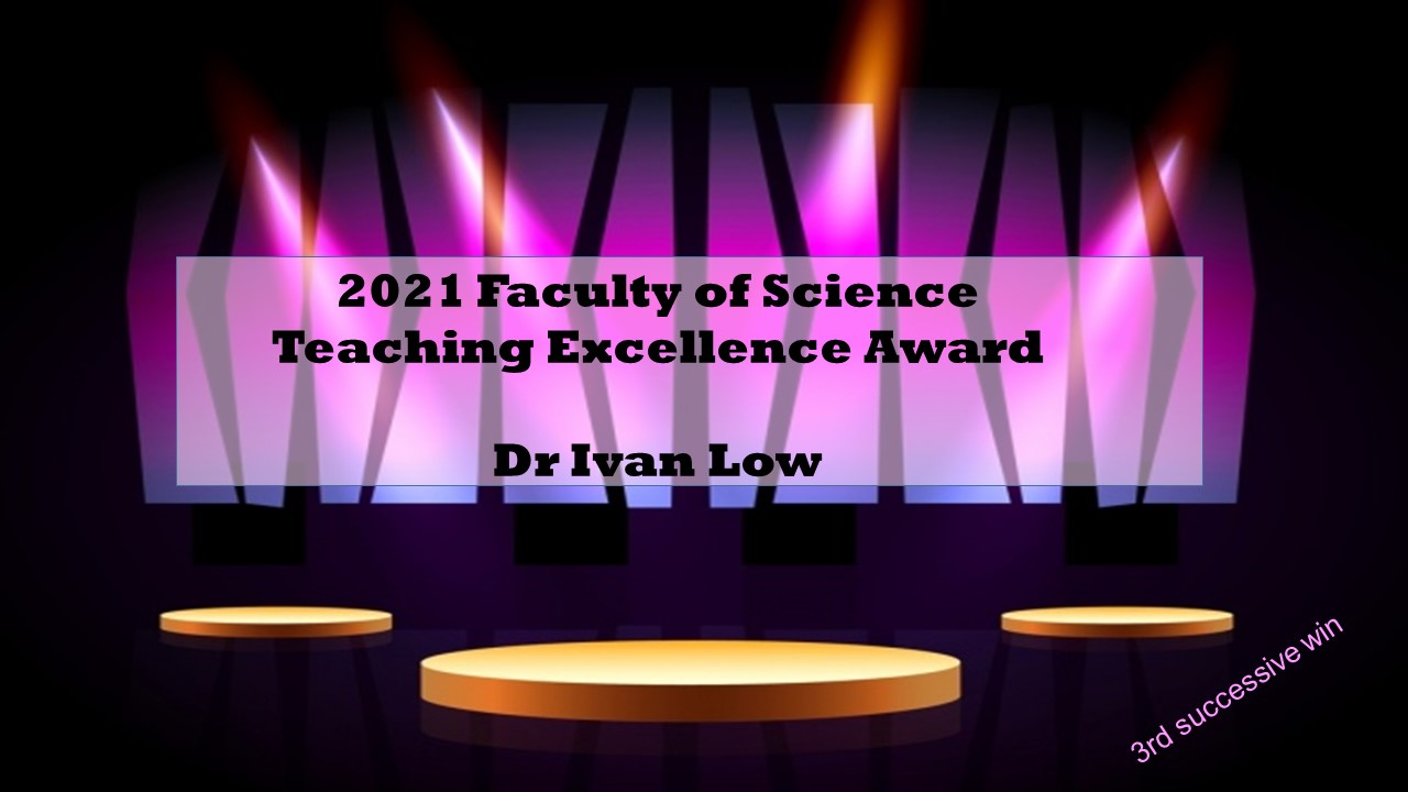 2021 Faculty of Science Teaching Excellence Award