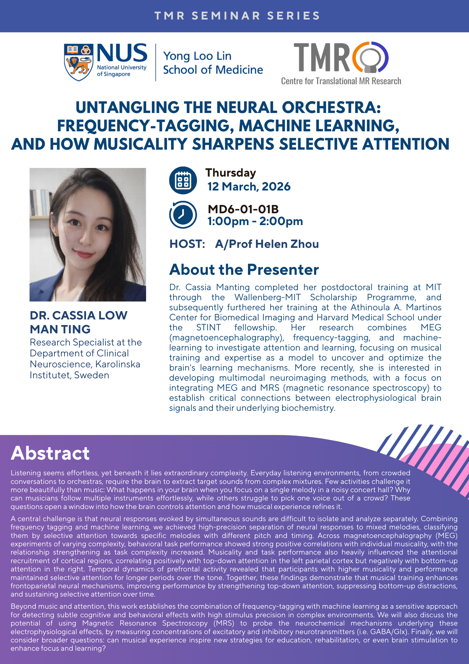 TMR Seminar_Dr Man Ting Low