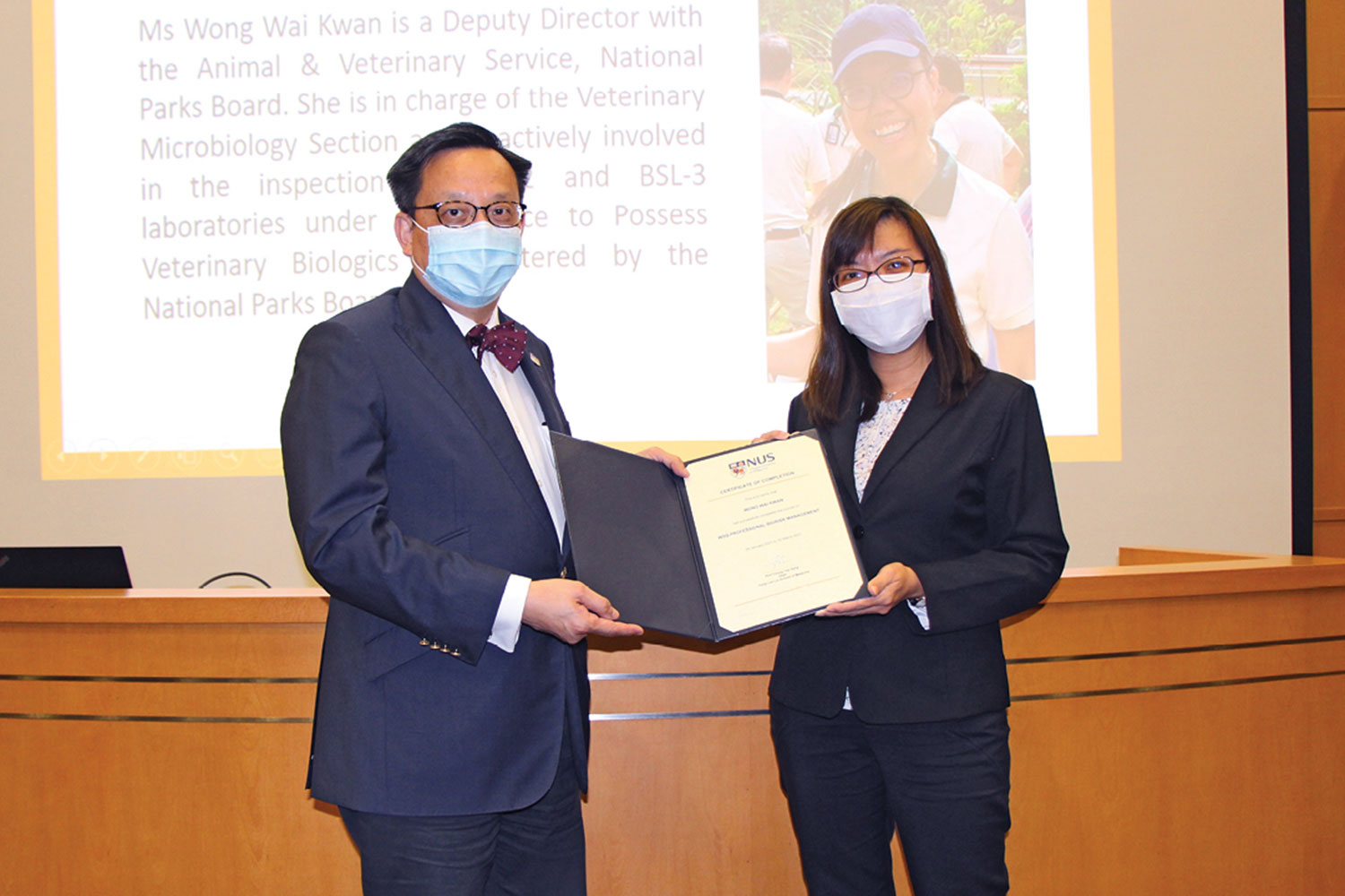 First in Singapore: WSQ Professional Biorisk Management Training Course at NUS Medicine