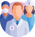 Icon - Infograph - Healthcare professionals