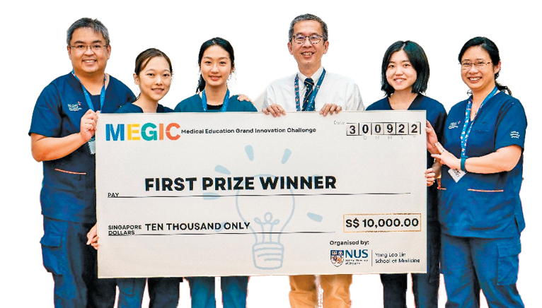 Photo of first prize winners