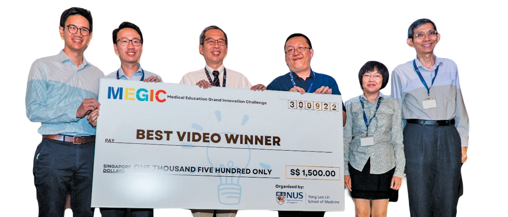 Photo of best video winners