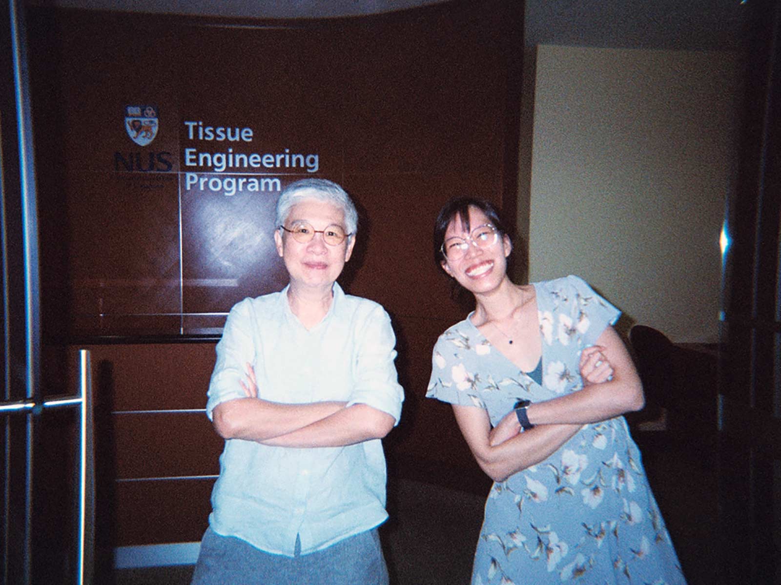 Dr Yang Zheng and Dr Doreen Goh Shu Lin