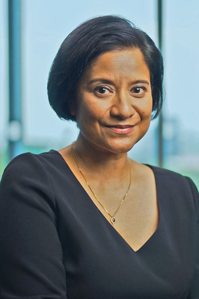 Portrait of Dr Sumytra Menon