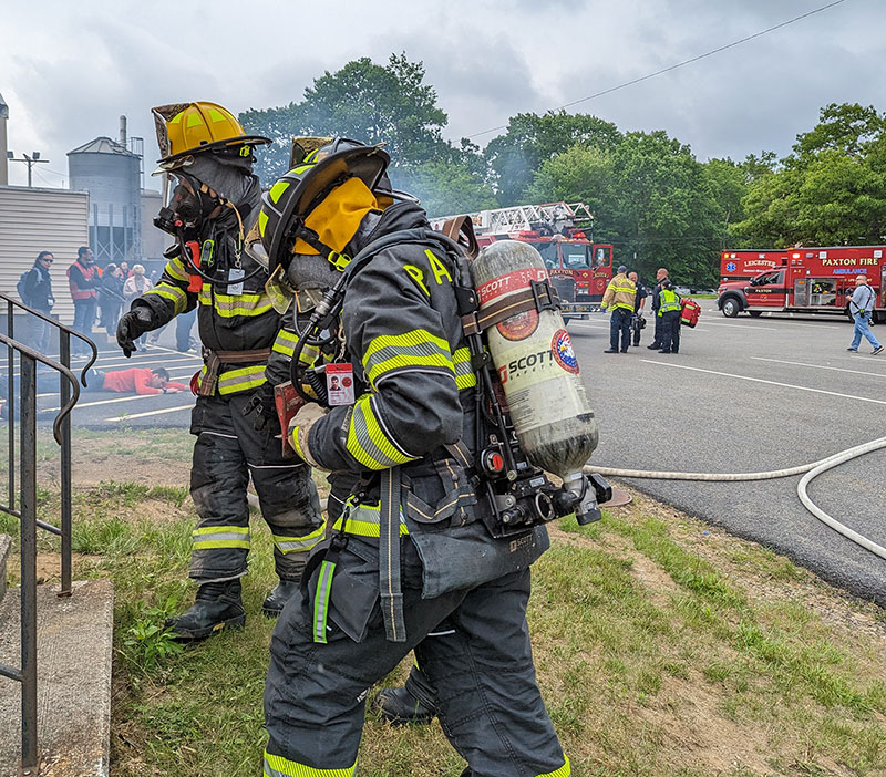Massachusetts state-wide full-scale exercise: More than 200 pre-hospital providers, including two helicopters, responded to a radiation dispersal device.